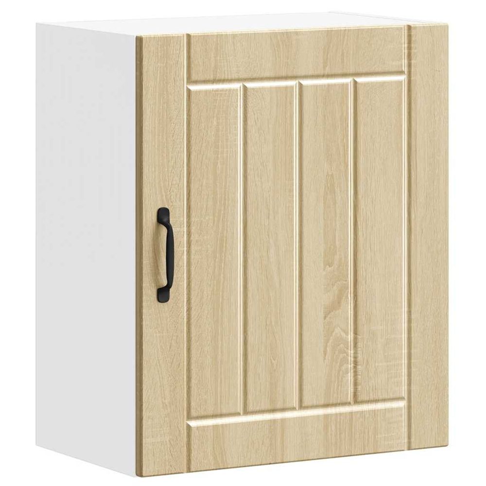 Armoire murale de cuisine lucca chêne sonoma bois ingénierie