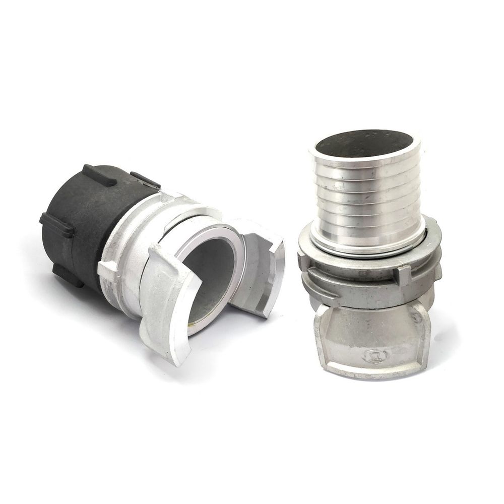 Raccord s60x6 - symétrique guillemin à verrou dn50 et demi raccord avec douille