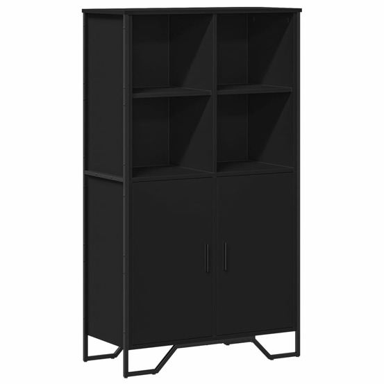 Buffet bahut commode armoire meuble de rangement organisateur cuisine salle de séjour salon haut 79,5 x 35,5 x 137,5 cm bois