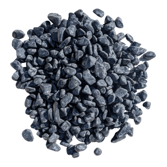 Galet marbre gris anthracite 12/25 mm – lot 2 sacs +/- 25 kg