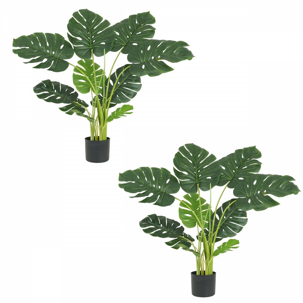 Chute de monstera artificielle 110 cm - Plantes suspendues artificielles -  Artiplantes