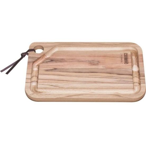 Planche à découper en teck kitchen 33 x 20 x 1.8 cm