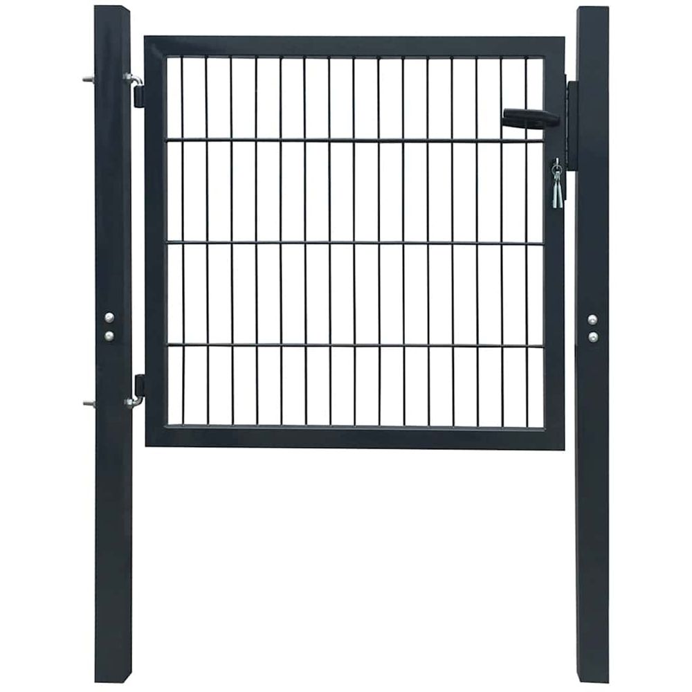 PORTILLON 106 X 150 CM ACIER A-(864222)