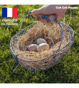 Panier à œufs ou de récolte 7l fabriqué en bretagne