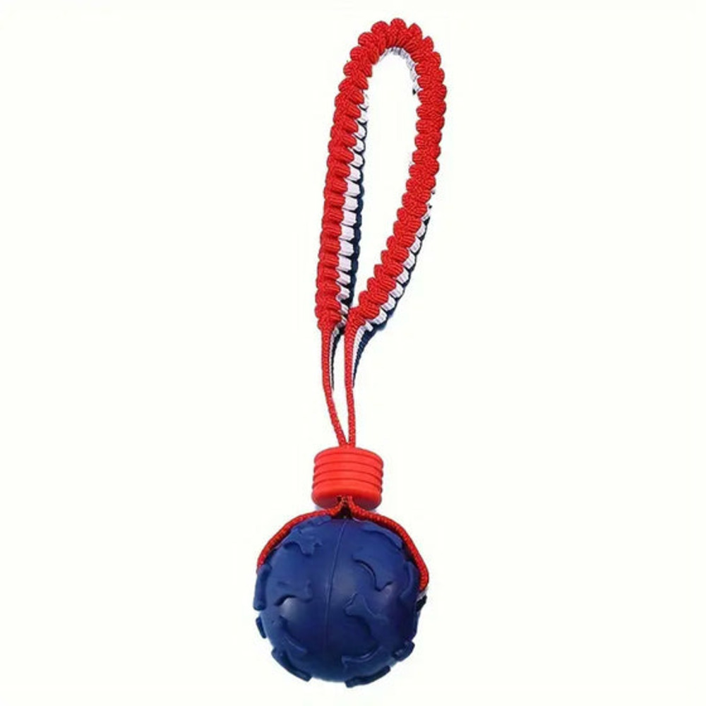 Balle a laniere elastique pour chien, francecroquettes