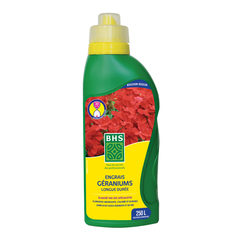 Engrais geraniums liquide - 1 litre