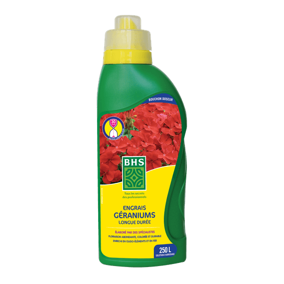 Engrais geraniums liquide - 1 litre