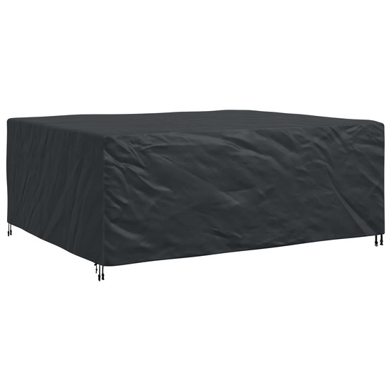 Housse pour meubles uni noir 250 x 210 x 90 cm 600d