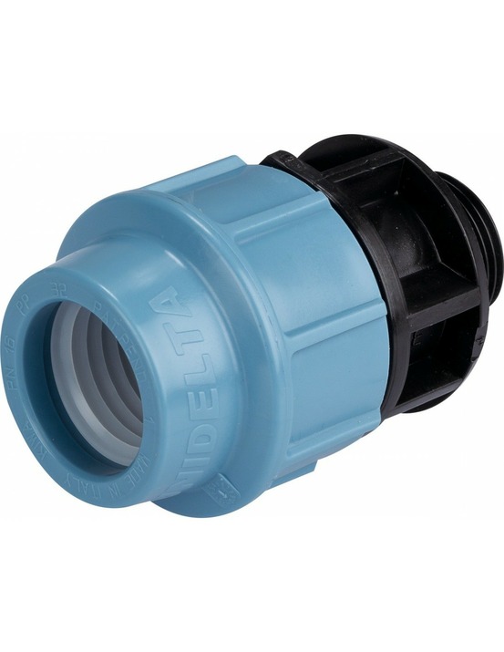 Raccord pour tuyau polyéthylène droit mâle 32mm - 26x34