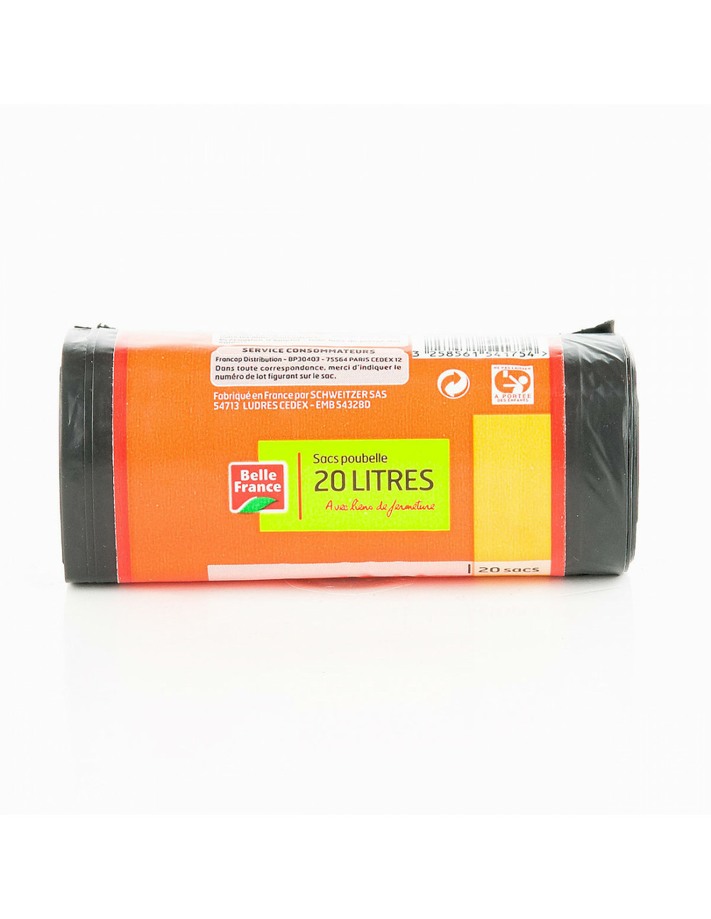 10 sac poubelle belle france 20 sacs de 20 litres