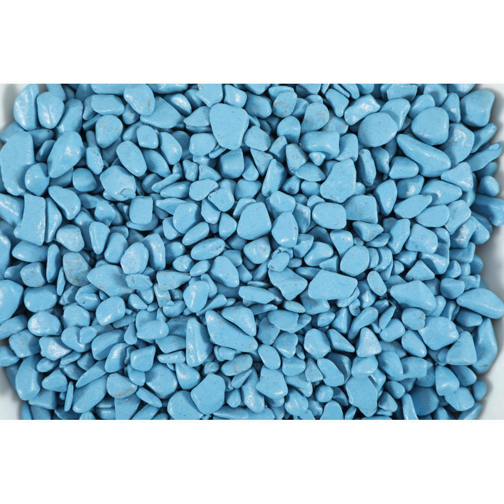 Gravier aqua sand ekaï bleu 5/12 mm sac de 1 kg aquarium