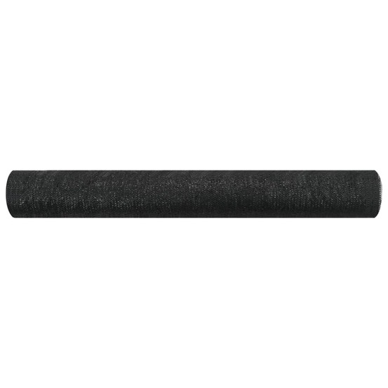 Filet brise-vue noir 3,6x10 m pehd 75 g/m²