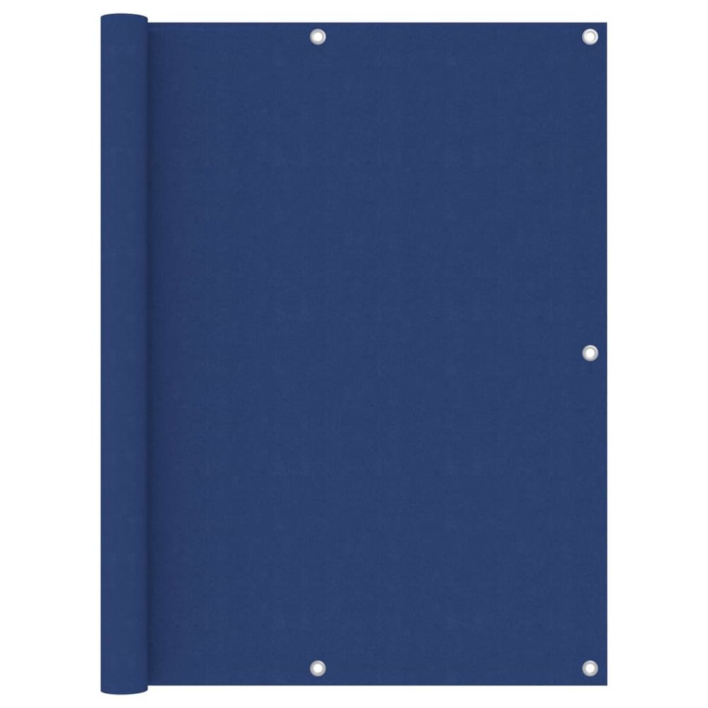 Écran de balcon bleu 120x500 cm tissu oxford