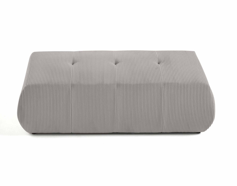 Onyx - pouf d'appoint - en velours côtelé