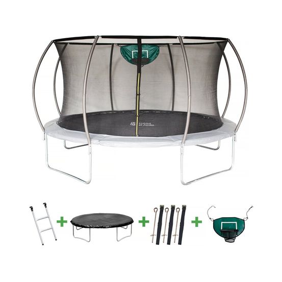 Trampoline avec filet intérieur
