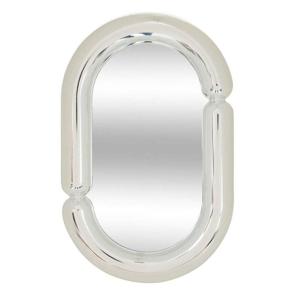 Miroir à poser sky h.30cm plastique argent
