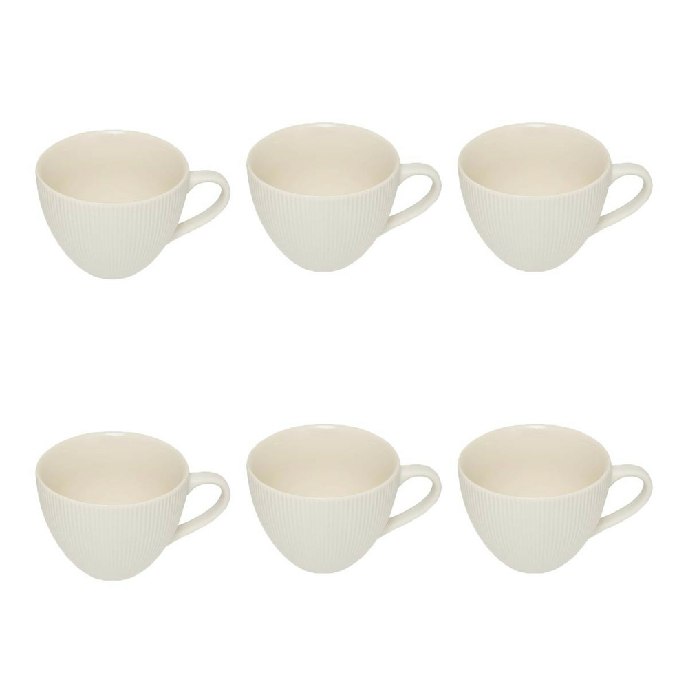 Lot de 6 tasses en porcelaine 