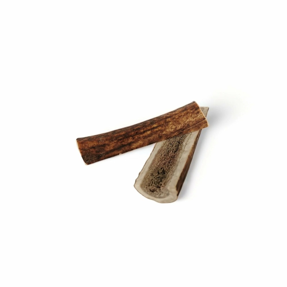 2x bois de cerf l fendu (55/70gr) - chien <30kg - france croquettes