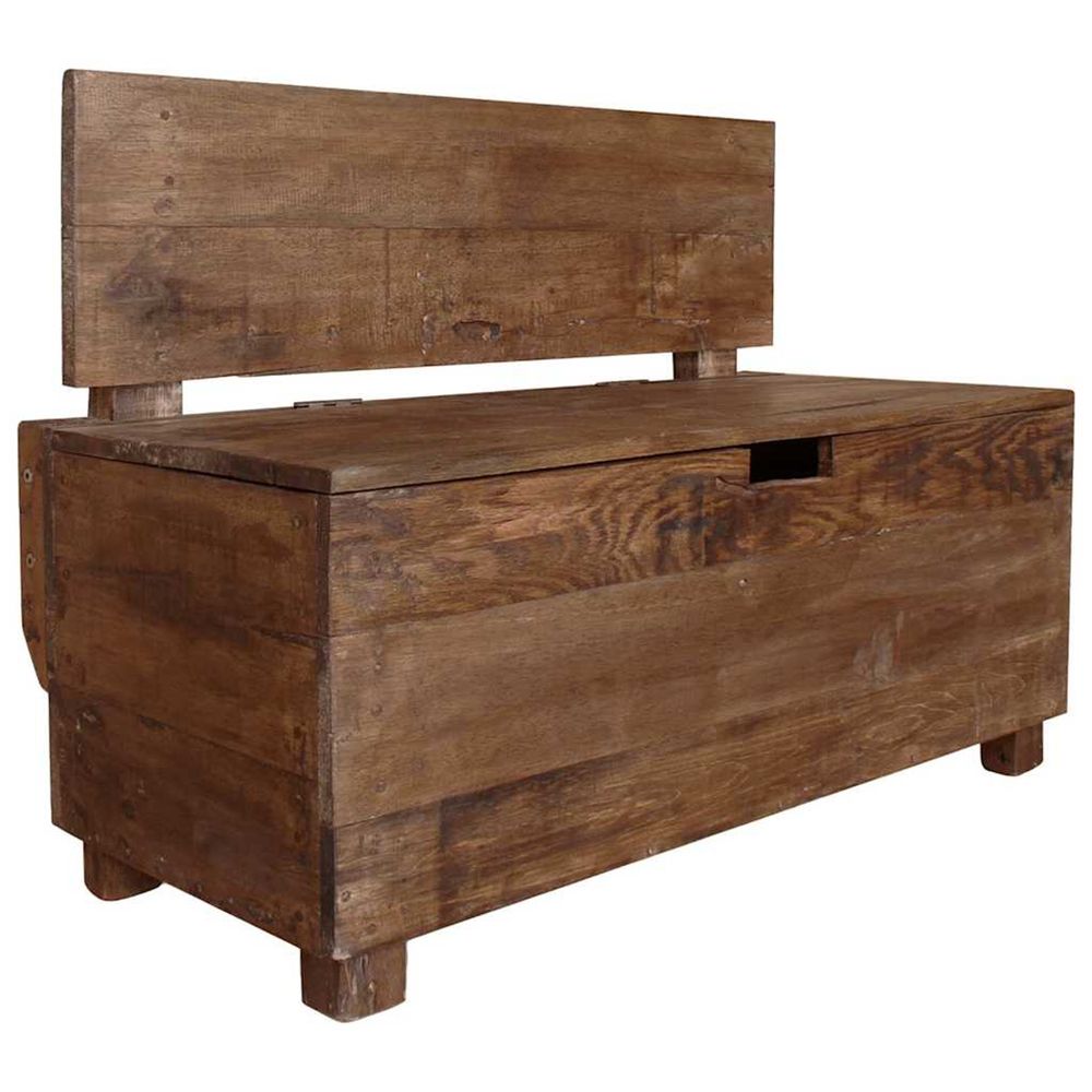 Banc Bois de rÃ©cupÃ©ration 86 x 40 x 60 cm