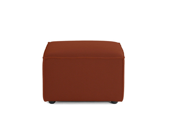 Arty - pouf d'appoint - en tissu mailles 3d