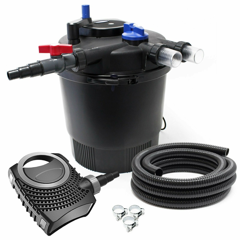 Helloshop26 - Pompe à eau de bassin filtre filtration cours d'eau