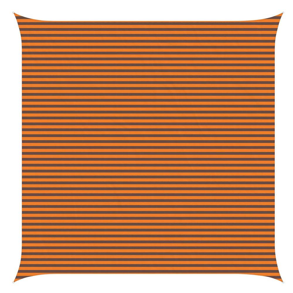 Voile d'ombre 6 x 6 m 100 % polyester oxford carré