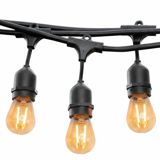 Guirlande connectable mafy 80 ampoules e27 34m