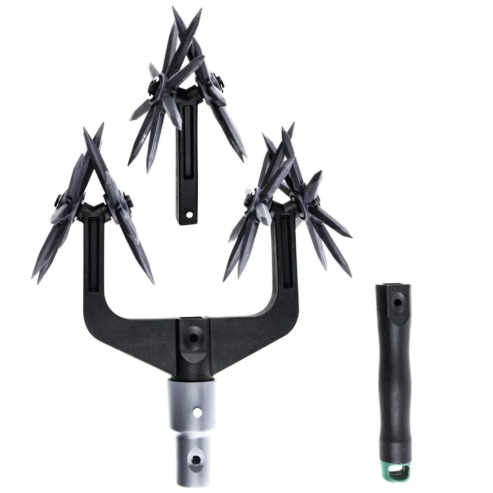 Motobineuse de jardin 2 en 1