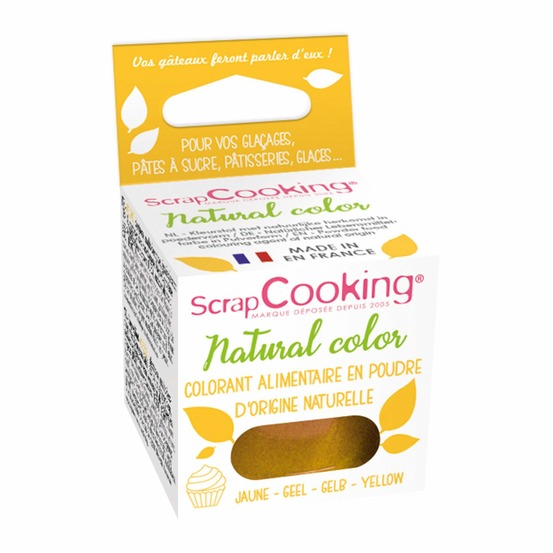 Colorant alimentaire naturel - jaune