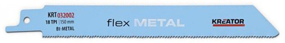 Lame de scie sabre à métal 150 mm - 2 pièces