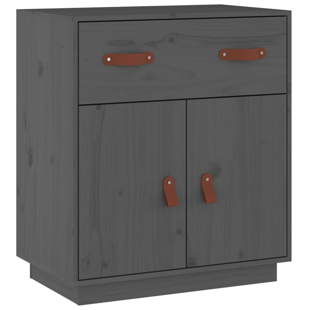 Buffet bahut commode armoire meuble de rangement organisateur cuisine salle de séjour salon 65,5 x 40 x 75 cm bois massif de