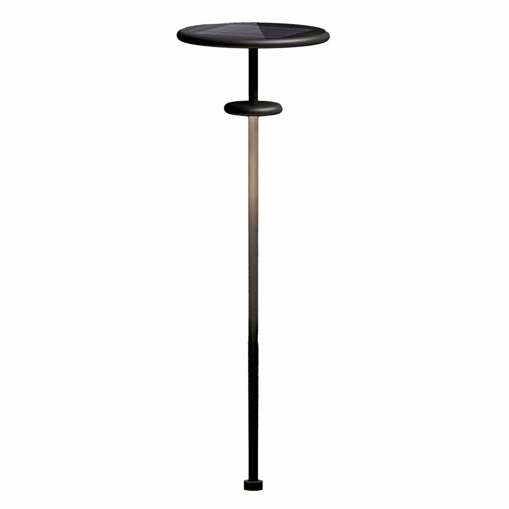 Balise solaire planet b noir aluminium h1,6m