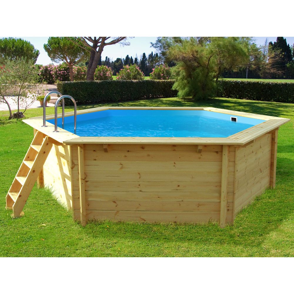 Piscine bois Hawai - 4.10 x 1.18 m