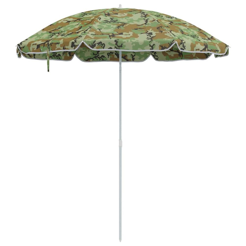Parasol de jardin polyester 170t camouflage