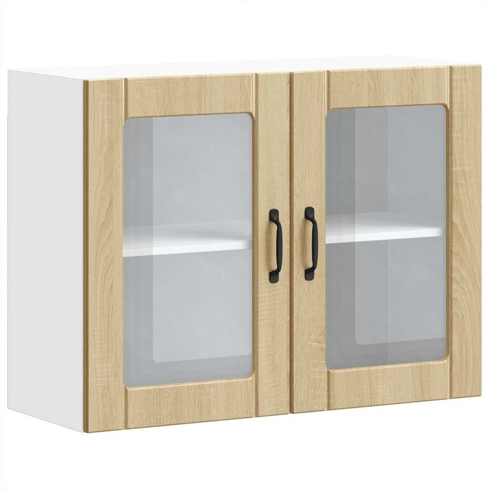 Armoire murale de cuisine avec porte vitrée 