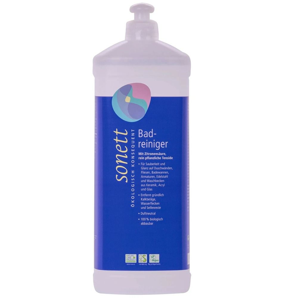Nettoyant salle de bain 1 liter, anti calcaire, nettoyant douche