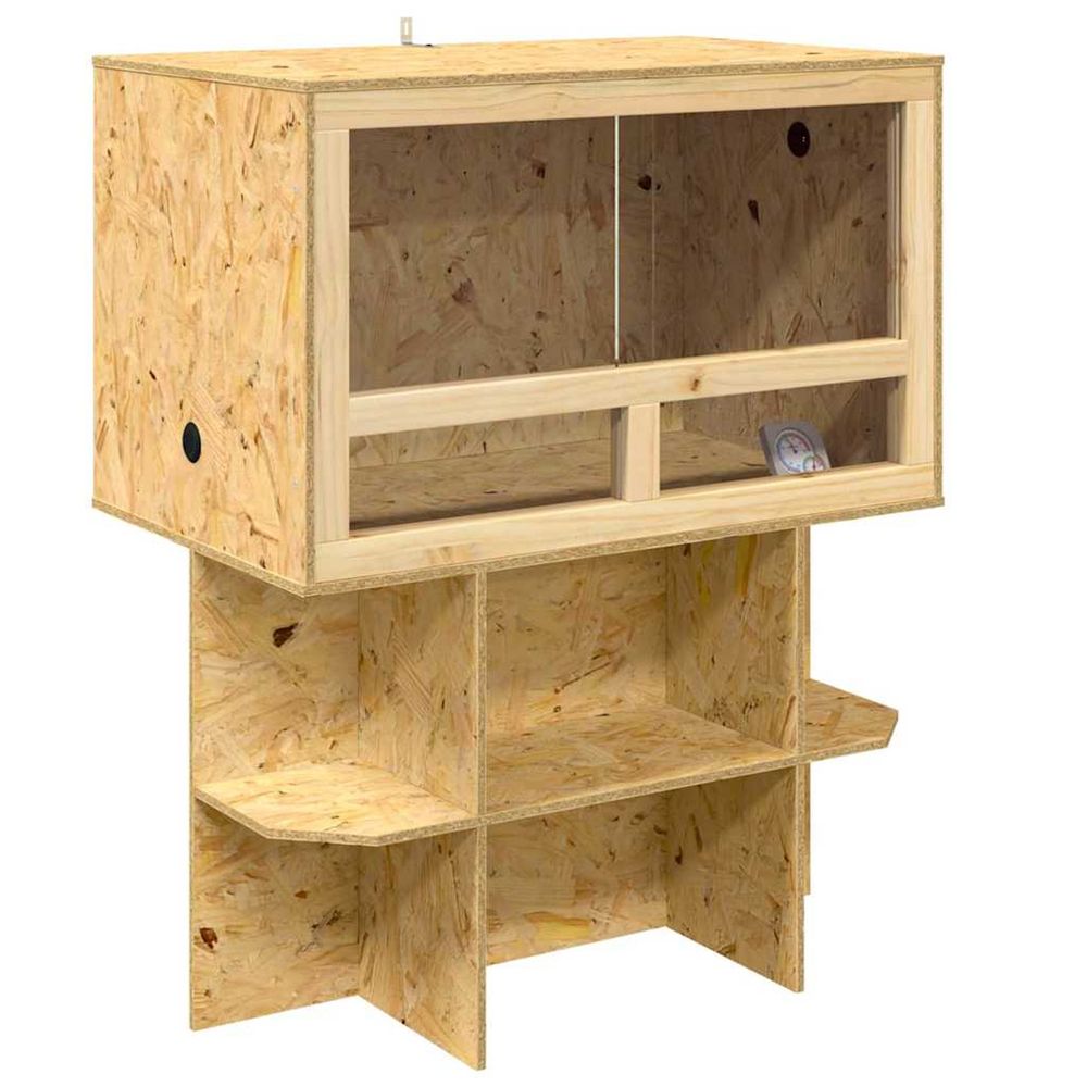 Terrarium marron 80 x 50 x 100 cm osb