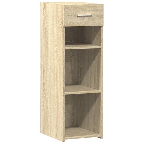 Buffet bahut commode armoire meuble de rangement organisateur cuisine salle de séjour salon sonoma 30 x 42,5 x 93 cm bois d'i