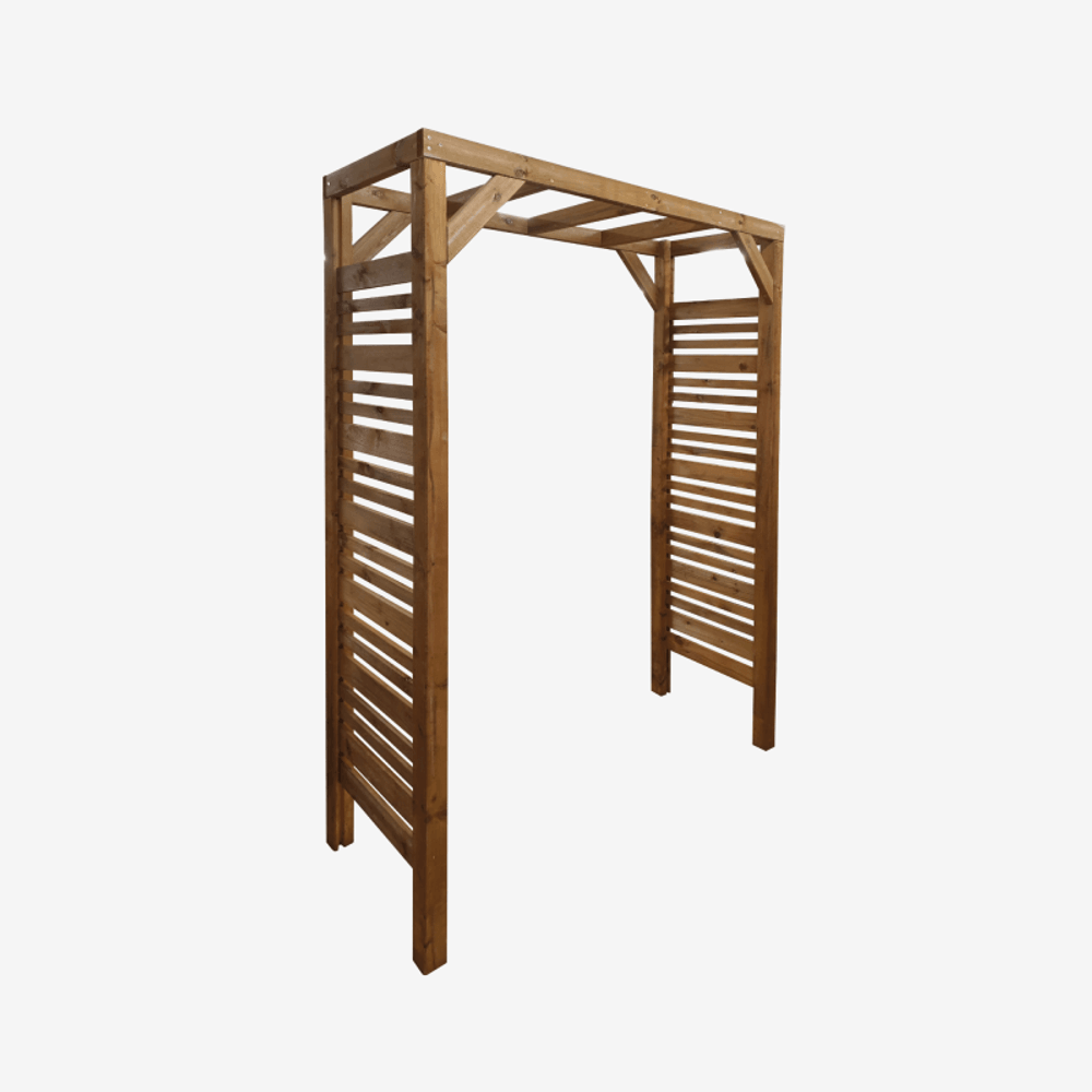 Arche de jardin bois 160x60x214cm