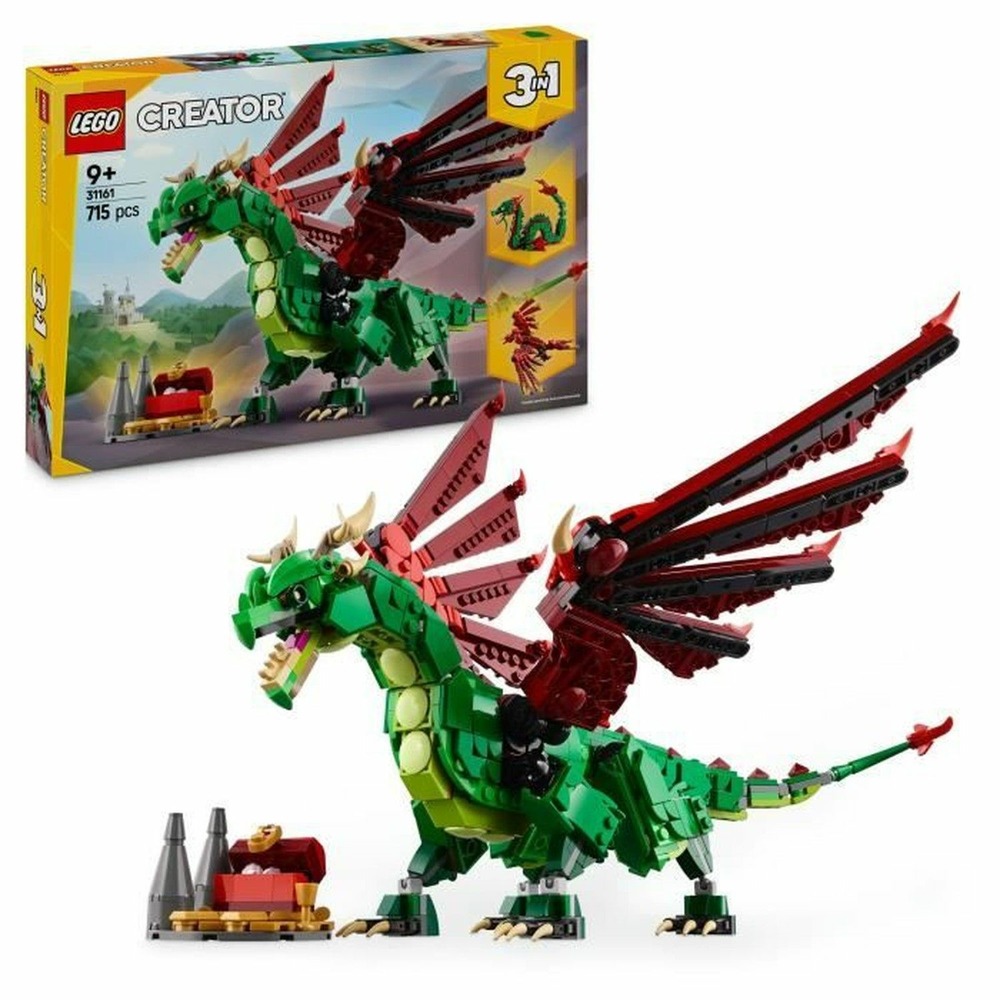 Lego creator 3 en 1 le dragon médiéval