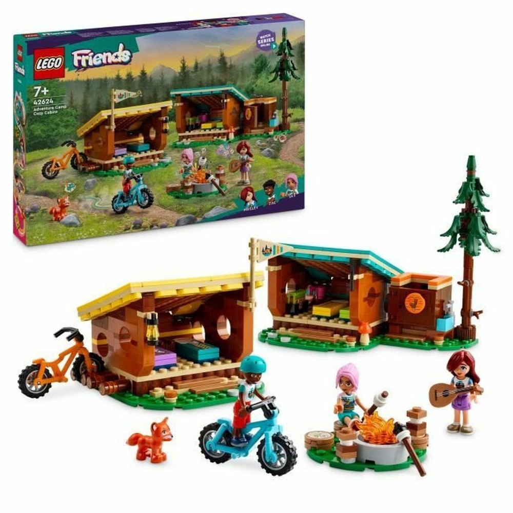 Lego friends les cabanes chaleureuses de la base de loisirs