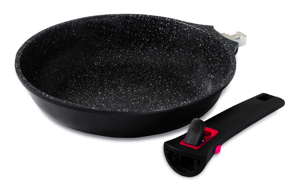 Poele a frire - granit pro - ceramique - baumalu