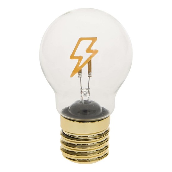 Lampe ampoule h12,2cm