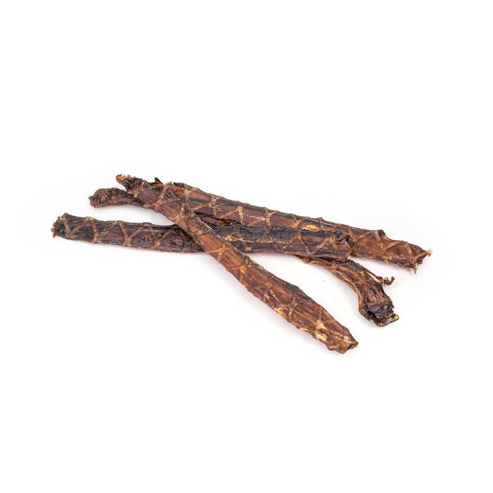 Herbière d'autruche longue – mastication gourmande pour chien – 100g