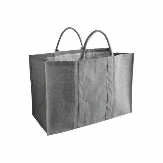 Sac à bûches en jute