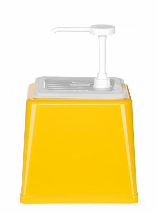Distributeur de sauces avec pompe 2,5 l - hendi