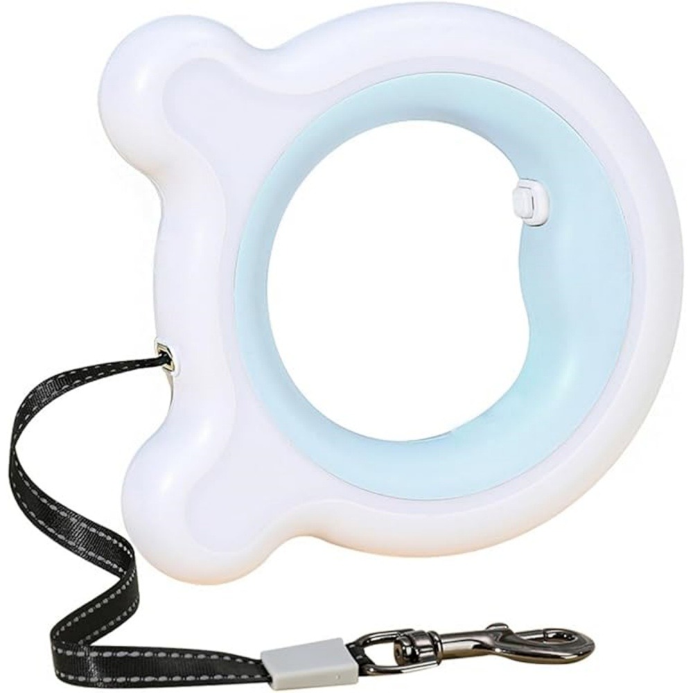 Laisse enrouleur 3m rétractable led pour chiens jusqu'à 30 kg
