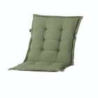 Coussin de chaise à dossier haut panama 123x50 cm vert sauge