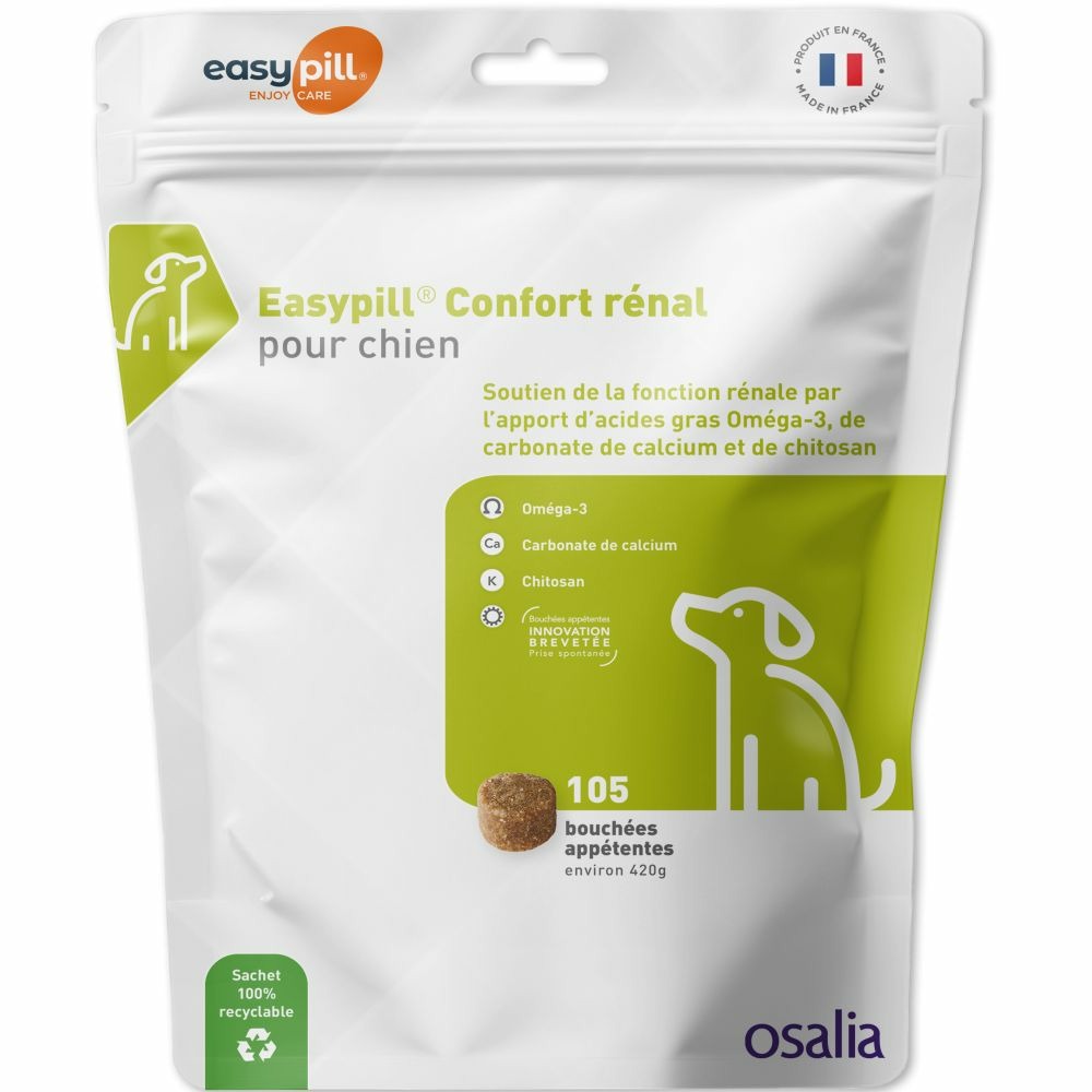 Easypill grand chien - confort renal - xl - osalia 15*28 g