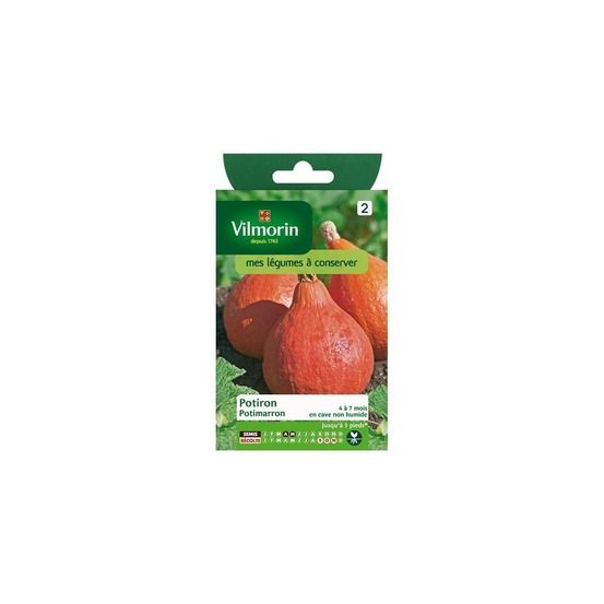Sachet graines potiron potimarron